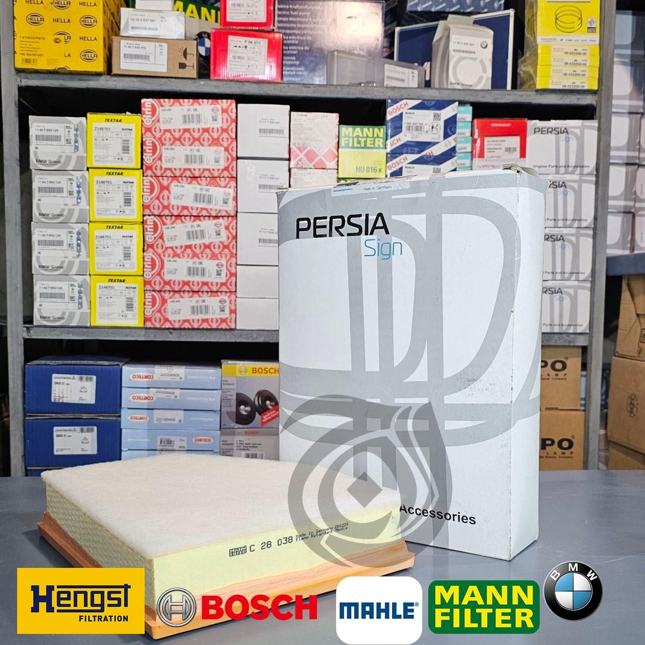 فیلتر هوا G30 وPersia sign 2454387(C28038)8577171 G12