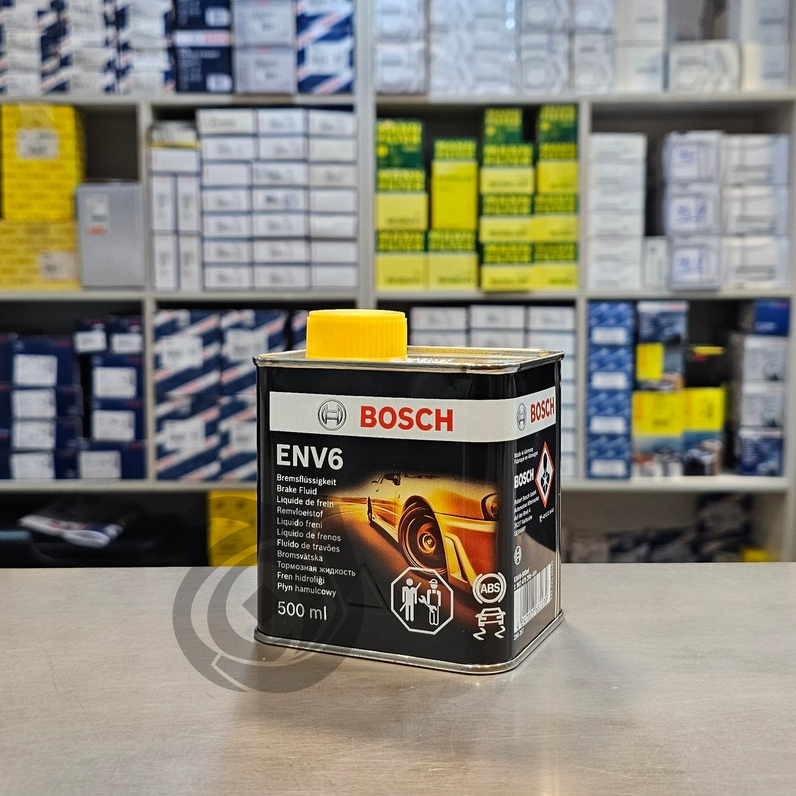 روغن ترمز بوش ENV6 مدل Bosch ENV6 Brake Fluid دفترچه دار